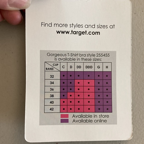 Paramour T-Shirt Full figure Bra, Size 38DDD - Picture 10 of 11